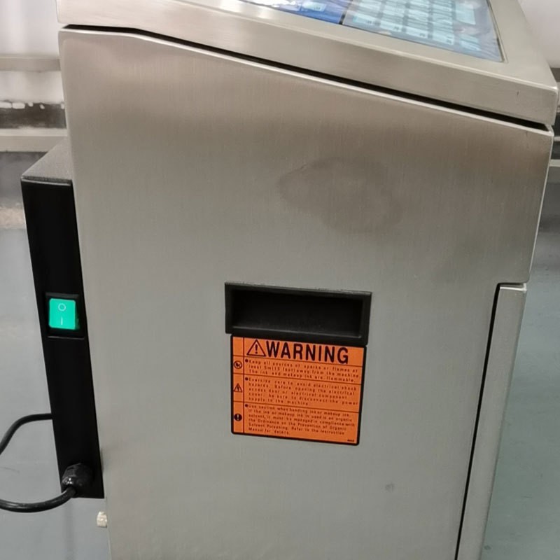 全自动油墨喷码机日期批号在线式喷码机塑料袋瓶盖瓶体日期打码图2