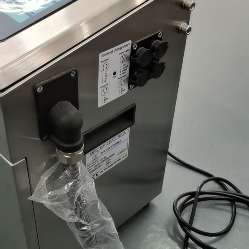 全自动油墨喷码机日期批号在线式喷码机塑料袋瓶盖瓶体日期打码图5