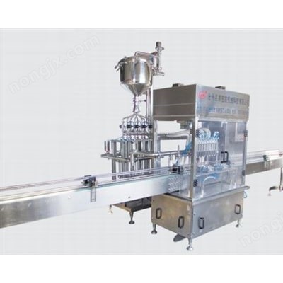 MJ6000-8头直线瓶装伺服定量灌装机