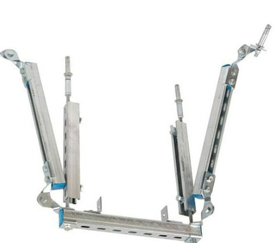 桥架抗震支架 侧向侧纵向支吊架 标准国标图3