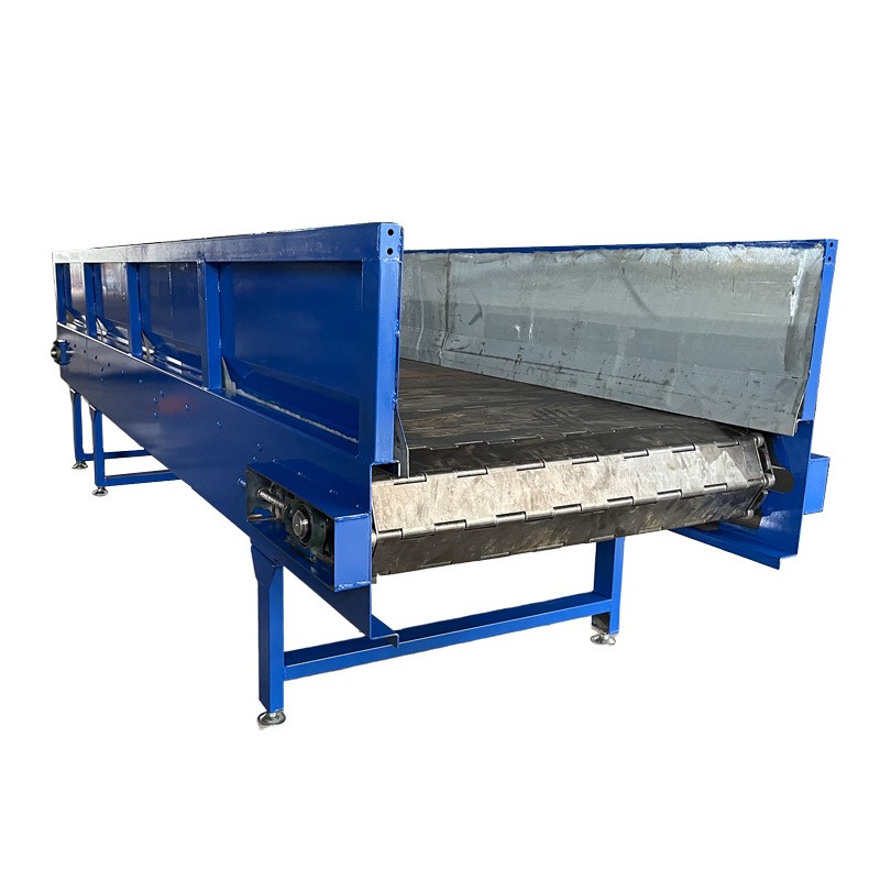 不锈钢链板输送机耐高温重载废料矿石链板传送带果蔬清洗 传动链板图4