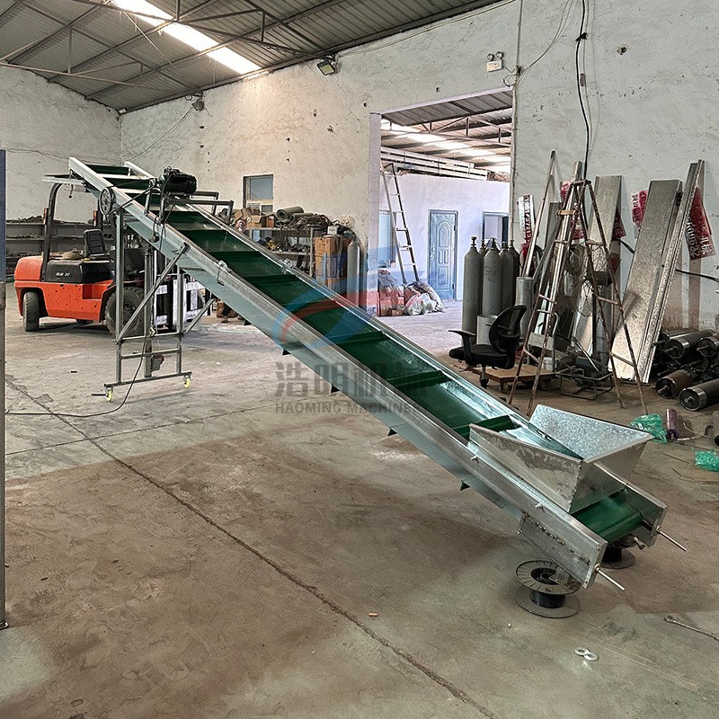 装货柜车用皮带输送机蔬菜装车神器多用途皮带上料机入库传送带图1