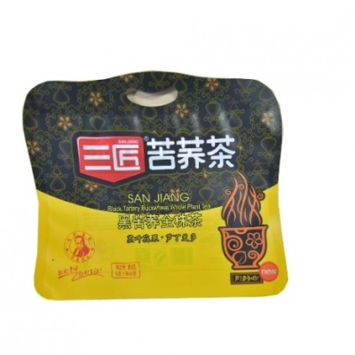 三匠苦荞茶 黑苦荞全株茶