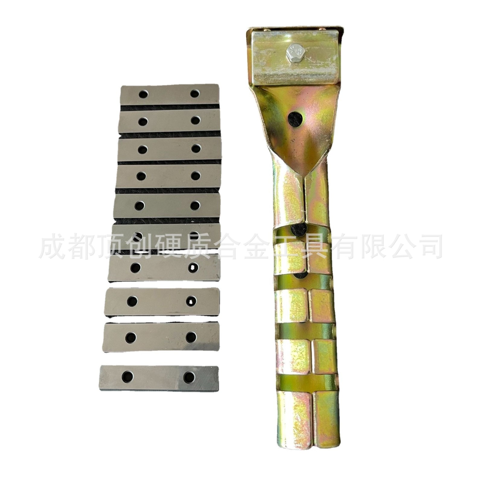 厂家油漆涂装船舶刮刀片50x12油漆刮刀清洁钨钢舍弃式硬质合金